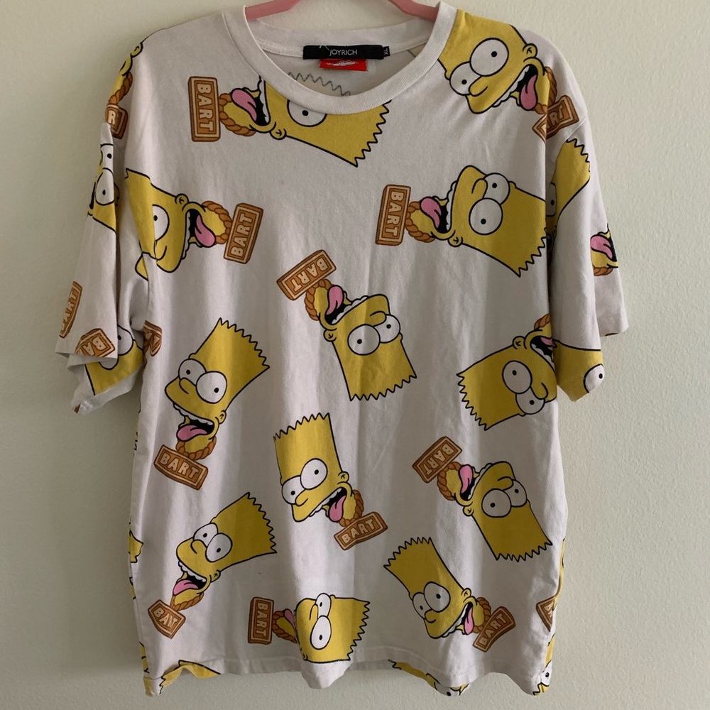 Joyrich Simpson’s tee shirt